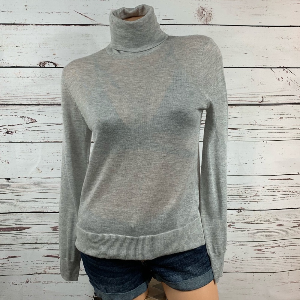 Zara Knitwear Lightweight Turtleneck Sweater